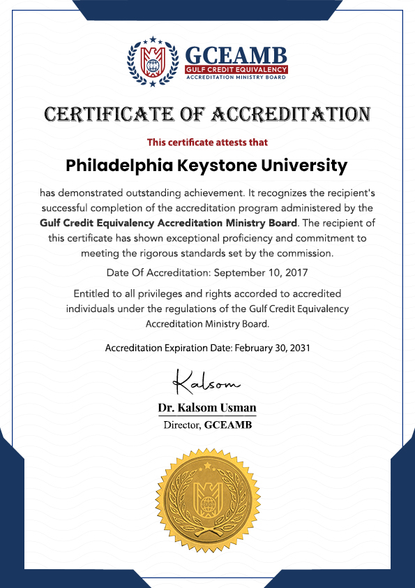 Gulf Credit Equivalency Accreditation Ministry Board
